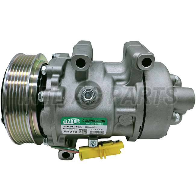 INTL-XZC1097A SD6V12 AC Compressor for PEUGEOT 307 SW CC Break (3E) Wholesale Price 9647213380 SD6V12-1444