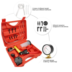 Kit <span class=keywords><strong>de</strong></span> pompe à vide <span class=keywords><strong>de</strong></span> purge <span class=keywords><strong>de</strong></span> <span class=keywords><strong>frein</strong></span> manuelle Testeur <span class=keywords><strong>de</strong></span> fluide automobile avec adaptateurs <span class=keywords><strong>de</strong></span> jauge Outil <span class=keywords><strong>de</strong></span> test portable 2 en 1 pour voiture camion - Product Image 3