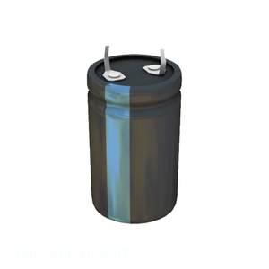 Condensateur traversant 381EL101M400H032 100 µF 20% 400V à fixation rapide, en aluminium, de la part du distributeur agréé - Product Image 1
