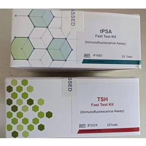 Getein POCT 1100 1160 Immunoassay Analyzer testkit FSH CTnI HbA1c D-dimer T3 T4 <span class=keywords><strong>TSH</strong></span> Progesteron kwantitatieve detectie reagens - Product Image 3
