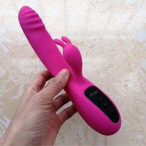 Hot Sale 16-Frequency Bunny <strong>Ear</strong> Silicone Dildo Vibrator <strong>Sex</strong> <strong>Toy</strong> USB Power Supply Metal <strong>Rabbit</strong> Vibrator Wand - Product Image 6