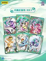 Vente en gros Anime Kayou My Little Poni TCG Magnificent Mane Coffret Cadeau Limité Jeu de Cartes à Collectionner Cartes de Collection Approvisionnement Direct