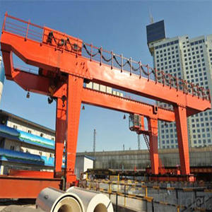 Grue à portique à double poutre Système de levage de chariot électrique robuste Moteur de 100 tonnes Télécommande au sol Hauteur de levage 20m - Product Image 2