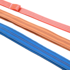 Sangle de serrage à boucle à ressort en plastique de 25 mm (1 pouce) avec <span class=keywords><strong>crochet</strong></span> plat recouvert de vinyle - Product Image 1