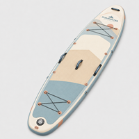Équipement de paddle surf gonflable tout-en-un avec chambre à air haute pression et maintien de forme supérieur