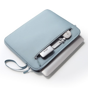 13-15.6 Inch <b>Laptop</b> <b>Sleeve</b>, Dual Zipper & Dual Pocket Design, Handheld <b>Laptop</b> Case with crystal super soft Lining Protective - Product Image 3