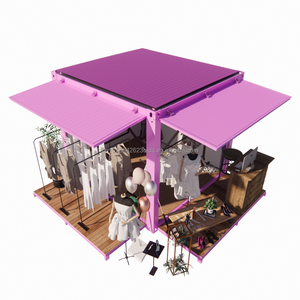 10-Foot pop-up đúc sẵn mở rộng chống cháy không thấm nước hiển thị container cho kho siêu thị cửa hàng ăn uống - Product Image 3