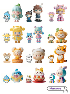 Großhandel Maskottchen-Puppe OEM Kundenspezifische PVC Männliche Anime-Actionfigur Maßgefertigte Weiche PVC-Figur - Product Image 4