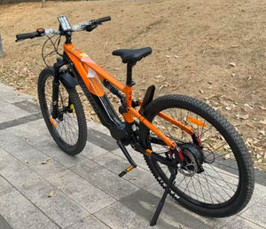 VTT électrique tout-suspendu LANKELEISI MG600 Pro 29 pouces, 250W, avec capteur de couple, batterie 48V 20Ah - Product Image 1