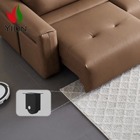 Moderne multifunktion ale Cabrio-Schlafsofa-Wohnzimmer möbel mit verstellbarem verstecktem elektrischem Metallrahmen