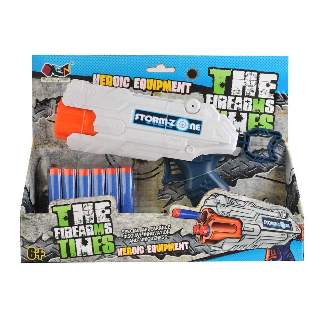 लोकप्रिय नरम बुलेट खिलौना बंदूक फोम गोलियों ब्लास्टर बंदूकें शूटिंग खेल