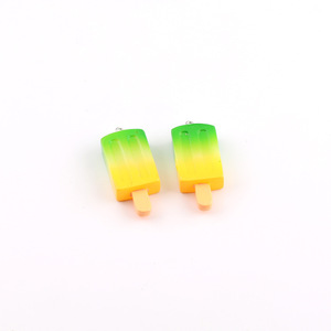 Abalorios de resina plástica coloridos con forma de paleta de helado para accesorios de joyería DIY, pinzas para el pelo, fundas de teléfono, regalo unisex, Primavera 2025 - Product Image 4