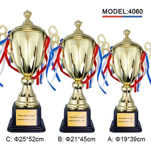 Médailles, plaques et trophées personnalisés en métal pour la Ligue des Champions de football - Product Image 6