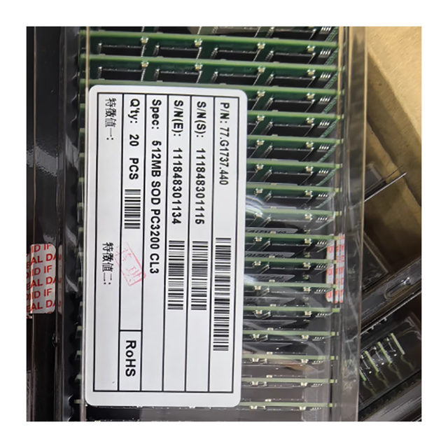 Notebook Memory 512MB SODIMM DDR PC3200 CL3 New and Original Price Not Real to Be Negotiated
