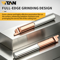 Outil d'alésage CNC MZR en carbure de diamètre réduit, adapté au fraisage et à la découpe sur les manches d'outils de tour, diamètre 4/5 mm