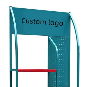 Tùy Chỉnh Xe Cửa Hàng Phụ Kiện Hiển Thị <span class=keywords><strong>Rack</strong></span> Với Lưỡi gạt nước Động Cơ Chất Bôi Trơn Động Cơ Dầu Công Cụ Điện Kim Loại Móc Đứng - Product Image 3