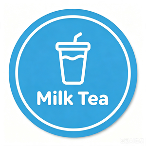 FX Custom Printed Round Milk Tea Stickers, <b>Waterproof</b> Cold Drink Cup <b>Labels</b>, Private <b>Label</b> Beverage Packaging Stickers - Product Image 3