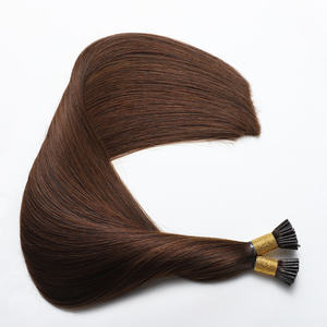 I Y U K平尖预粘合接发1g棒尖角蛋白头发100% 原始角质层对齐人头马接发 - Product Image 5