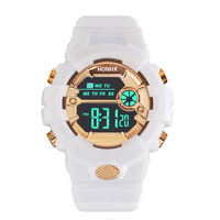 Jam Tangan Digital Elektronik Sporty Minimalis Multifungsi Gaya Korea 2026 untuk Anak Laki-laki dan Perempuan