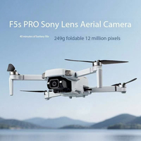 Nouveau drone Ruichang F5SPRO HD 4K pour photographie aérienne, pliable, en ABS, moule privé, 249g, GPS, retour en un clic, autonomie de 40 minutes