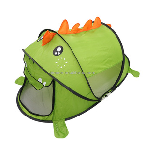 Tente <span class=keywords><strong>de</strong></span> jeu pour enfants en forme <span class=keywords><strong>de</strong></span> dinosaure <span class=keywords><strong>de</strong></span> dessin animé, en tissu polyester respirant, utilisable en intérieur et en extérieur toute l'année - Product Image 4