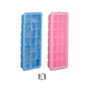 Bac à glaçons en silicone à démoulage facile, 21 cubes de forme spéciale, moule à glaçons en caoutchouc pour <span class=keywords><strong>whisky</strong></span>, cocktail, bourbon - Product Image 1
