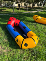 1 preson mini radeau gonflable bateau à rames raftinig bateau pack radeau pêche tpu kayak 2 personnes kayak gonflable à vendre