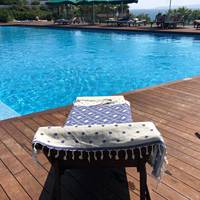 Serviette de plage turque 100% coton biologique - Sans sable, idéale pour offrir en cadeau, parfaite pour le bain, le spa, la sauna, la plage
