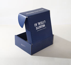 Boîte d'expédition pour crème pour le visage, boîte d'expédition renforcée, boîte d'expédition personnalisée imprimée, boîte d'expédition en carton ondulé E, logo personnalisé - Product Image 2