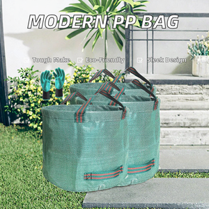 Hot > Selling Modern Style Reusable PP Woven <b>Bag</b> Cross-Border <b>Garden</b> Supplies for Leaf & Branch Collection Cleaning Plant Garbag - Product Image 2