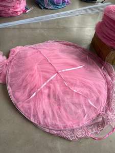 <span class=keywords><strong>มุ้ง</strong></span>กันยุงทรงกลมประดับด้วยลูกไม้<span class=keywords><strong>มุ้ง</strong></span>กันยุงเส้นใยโพลีเอสเตอร์สำหรับเตียงมุ้งกันยุง - Product Image 2