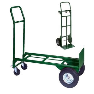 עגלת פלדה 3 ב-1 ניתנת להמרה בין מצב <span class=keywords><strong>2</strong></span> גלגלים ל-4 גלגלים, לעגלת קניות וכלים - Product Image 5