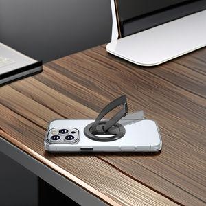 Soporte Magnético de Aleación de Aluminio y Silicona, Agarre Duradero para Teléfono Móvil - Product Image 2