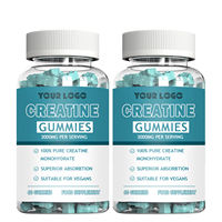 Compléments Énergétiques Gélifiés Véganes à la Créatine – Bonbons Gommeux Naturels pour la Croissance Musculaire Adulte, l'Endurance Anaérobie, la Récupération Post-Entraînement et le Soutien Immunitaire