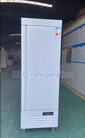 Refrigerador Vertical para Cocina, de 2 Puertas, con Sistema de Enfriamiento por Aire Forzado, Congelador Vertical para Restaurante