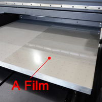 Film autocollant AB PET pour impression par transfert à froid, rouleau de 30 cm, format A3, vente en gros d'usine KECAI, film DTF UV pour imprimante UV