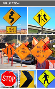 Nhà Máy Bán Buôn Giá Retro An Toàn Đường Bộ Dính Tấm Phản Quang Lăng Kính Có thể In Prf Tấm Cho Xe - Product Image 3