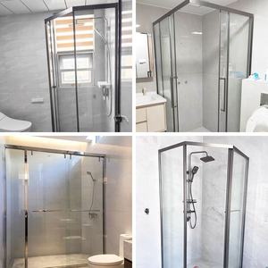 304 316 schiebetür hardware glas dusche hardware schiebe schiene schiebetür <span class=keywords><strong>system</strong></span> glas klappgarnitur - Product Image 5