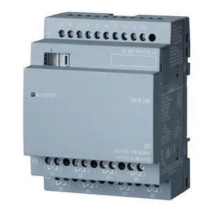 PLC DM16 24R expansion module SV/E/A 24V DC/24V DC/Relay 8 Digital Input/8 Digital Output 4TE for Logo 6ED1055-1NB10-0BA2