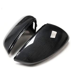 Coque de rétroviseur latéral en fibre de carbone 3K avec option d'assistance au changement de voie pour Audi A3 S3 RS3 8Y 2021+ LHD - Product Image 5