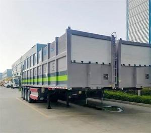 <span class=keywords><strong>Camion</strong></span> à ordures semi-remorque 47CBM Camions à ordures d'<span class=keywords><strong>assainissement</strong></span> à grand godet entièrement scellés <span class=keywords><strong>Prix</strong></span> - Product Image 5