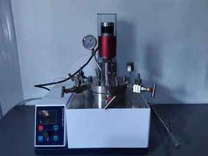 50ml 100mL 250ml 500ml Reactor de autoclave de laboratorio de alta presión con agitación magnética y agitación mecánica - Product Image 5