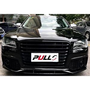 Kit de carrosserie pour <span class=keywords><strong>AUDI</strong></span> A8 2011-2018 Mise à niveau vers <span class=keywords><strong>S8</strong></span> <span class=keywords><strong>RS8</strong></span> Style Comprend Pare-chocs avant en plastique ABS Grille Auto Parts - Product Image 4