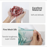 Éponge de bain loofah en forme de rose pour femmes, pour douche et corps, vente en gros,
