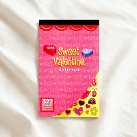 1 livre de 322 autocollants Sweet Lover, livre d'autocollants sur le thème de l'amour romantique, possibilité de décorer n'importe quel produit