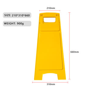 Taşınabilir göze çarpan uyarı dikkat işareti bir çerçeve yok park uyarı yapım aşamasında temizleme - Product Image 6