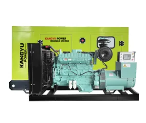 High Quality Plant Power Electr Threephase Electric Generators Home Generating Weichai Genset Silent Genset