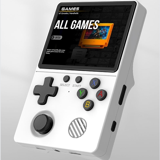 GB350 Retro Handheld Game Console 3.5 Inch Ips Screen 3D Joystick Open Source Video Game Console