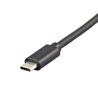 Câble d'extension USB C mâle-femelle USB 3.1 Type C pour montage encastré sur tableau de bord de voiture, camion, bateau, marine, avec gaine en PVC tressé