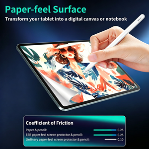 ฟิล์มกันรอยหน้าจอแบบแม่เหล็ก เนื้อสัมผัสกระดาษ ป้องกันแสงสะท้อน สำหรับ iPad Pro 11 13 นิ้ว 2026 รุ่นบางเฉียบ ผลิตตามสั่งจากโรงงาน ขายดี - Product Image 2